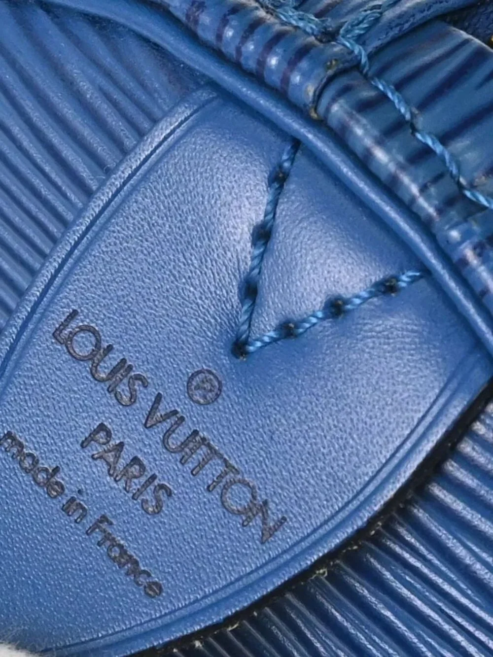 Louis Vuitton Blue Epi Keepall 50 Travel Handbag M42965 VI0915 197960